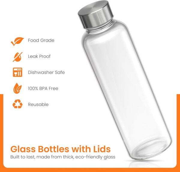 glass beverage bottles