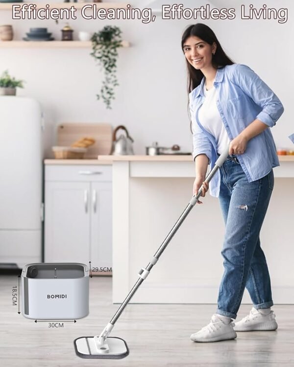 spin mop bucket set
