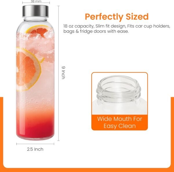 glass beverage bottles