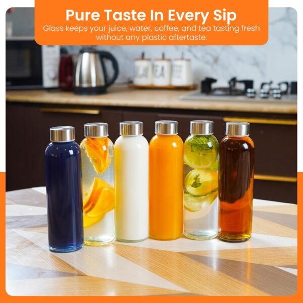 glass beverage bottles