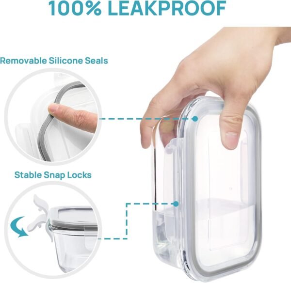 glass meal containers